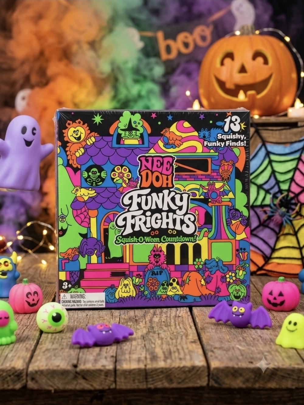 Needoh Funky Frights Sealed Advent Calendar